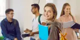 People Holding Folders Talking And Smiling